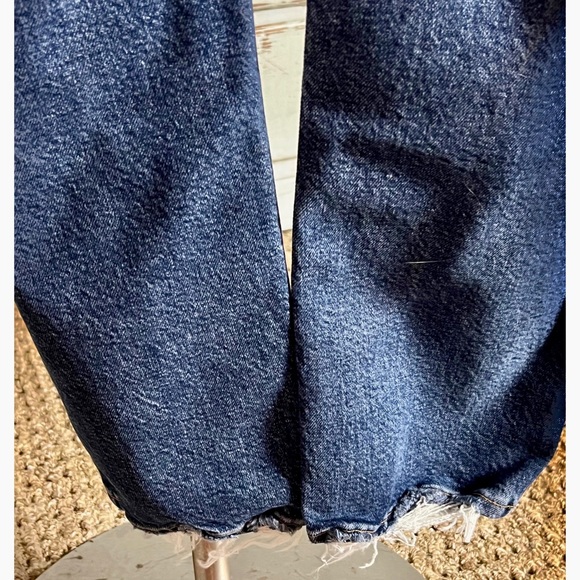 Agolde Riley High Rise Straight Cropped Jeans Size 27 - Picture 9 of 11